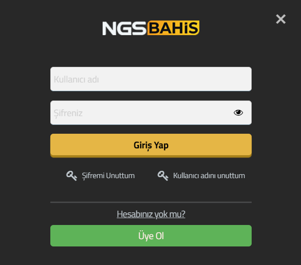 Ngsbahis Giriş