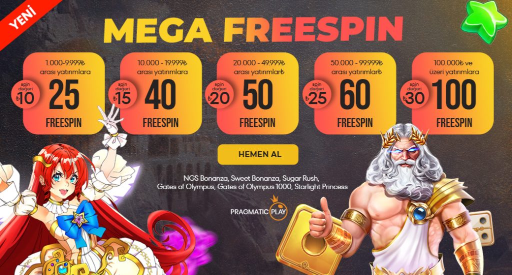 Ngsbahis Mega Freespin